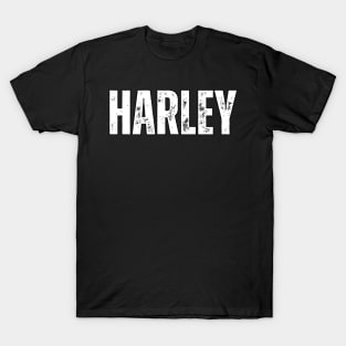 Harley Name Gift Birthday Holiday Anniversary T-Shirt